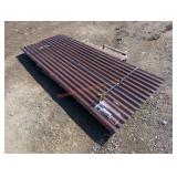 70 pcs Brown 8' Metal Roof Panels