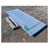 30 pcs 8' Poly Corrugated Clear Roof Panel