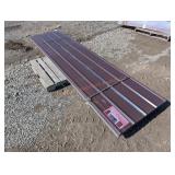 70 pcs Brown 12' Metal Roof Panels