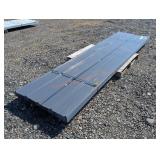 70 pcs Grey 12' Metal Roof Panels
