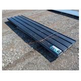 70 pcs Black 12' Metal Roof Panels