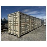 40' High Cube 4 Side Door Container- 1 Trip