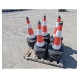 50- 28' Refelective Safey Cones