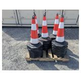 50- 28' Refelective Safey Cones