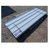 70 pcs White 8' Metal Roof Panels