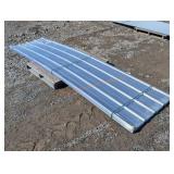 30 pcs 12' Poly Corrugated Clear Roof Panel