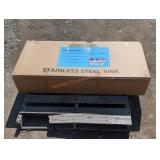 Stainless Steel Sink w/ Stand