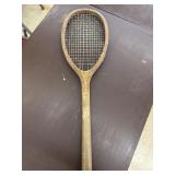 Surprise Wooden Vintage tennis racket