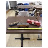 Lionel 3451 Logcar/16419 Coal Car/6556 Boxcar