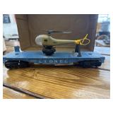 Lionel 3409 Helicopter Launching Flatcar with