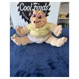 1991 Hasbro talking Baby Sinclair plush doll