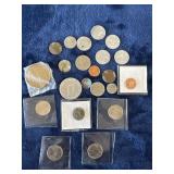 Various Coins and Tokens