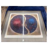 Abstract Modern Art signed by Jean Claude Farhi