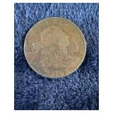 1798 Draped Bust large cent