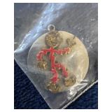 Vintage Sterling Silver Reddy Killowatt Charm