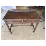 Antique 2 drawer table