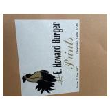 E Howard Burger print