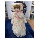 Vintage Porcelain Doll from Heritage House