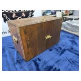 Vintage Riker cabinet with glass top display cases
