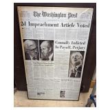 Framed Washington Post Prints