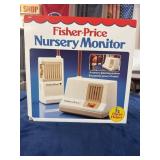 Vintage 1983 Fisher Price Nursery Monitor