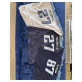 Titans Jerseys 2 Eddie George and Kevin Dyson