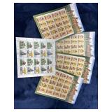 American Indian Dances and animal stamps