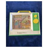 Vintage Fisher Price Sesame Street Music Box TV