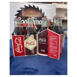 Vintage CocaCola limited edition bottles in cases