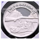 NRA .65 OZ .999 SILVER ROUND