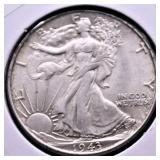 1943 CHOICE BU WALKING HALF DOLLAR