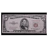 STAR 5 DOLLAR RED SEAL