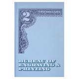 UNCUT SHEET OF 2 $ BILLS