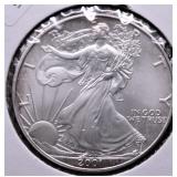 2001 SILVER EAGLE  GEM