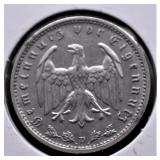 1934 NAZI GERMANY REICHMARK AU