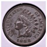 1888 INDIAN HEAD CENT VF DETAILS
