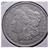 1921 D MORGAN DOLLAR  XF