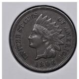 1906 INDIAN HEAD CENT AU