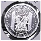 1/2 OZ .999 SILVER ROUND