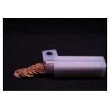 GEM RED 1957 LINCOLN CENT ROLL