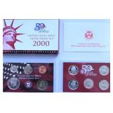 2000 SILVER PROOF SET