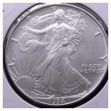 1994 SILVER EAGLE  GEM