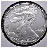 2003 SILVER EAGLE  GEM