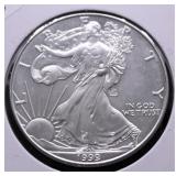 1999 SILVER EAGLE  GEM