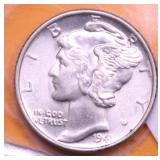 1941 MERCURY DIME CHOICE BU
