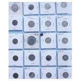 MERCURY DIMES, V NICKELS AND PENNIES