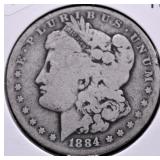 1884 O MORGAN DOLLAR G