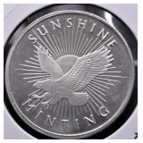 1 OZ .999 SILVER ROUND