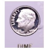 1963 DEEP CAMEO ROOSEVELT DIME