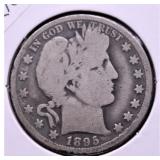 1895 O BARBER HALF DOLLAR G